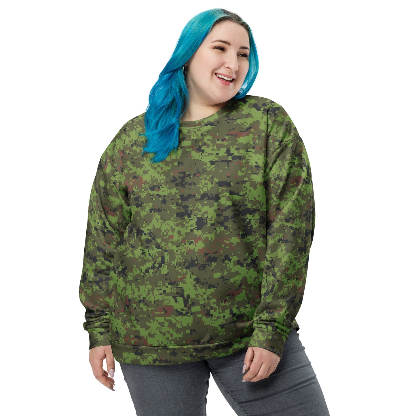 Estonian Digital CAMO Unisex Sweatshirt - Sweatshirts