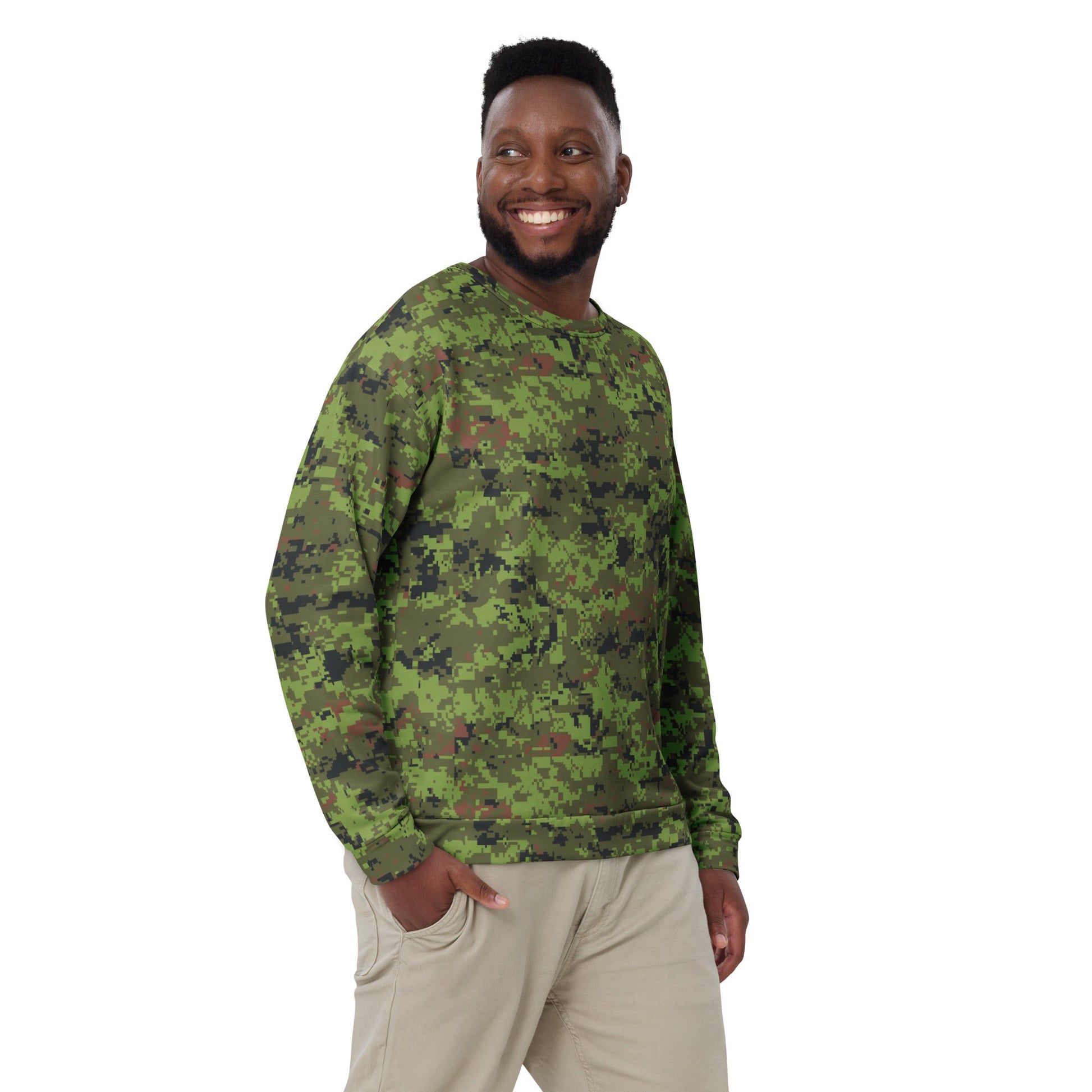Estonian Digital CAMO Unisex Sweatshirt - Sweatshirts