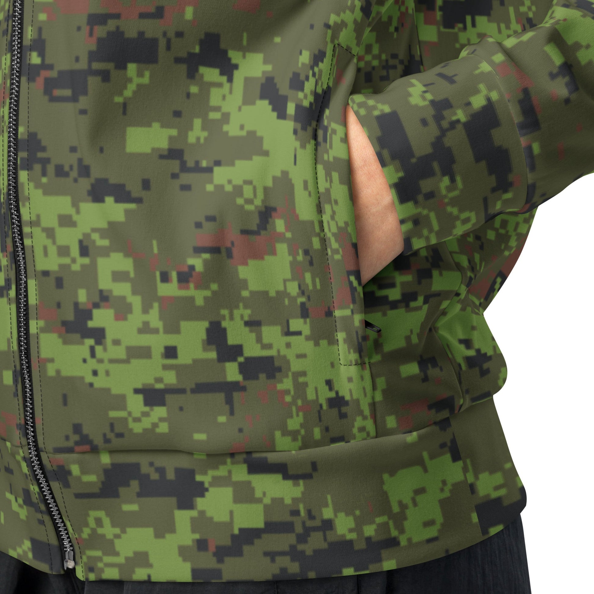 Estonian Digital CAMO Unisex track jacket - Track Jackets