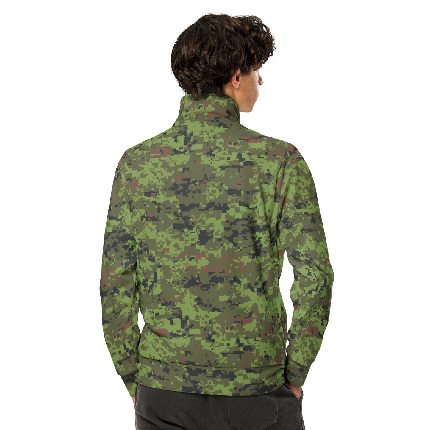 Estonian Digital CAMO Unisex track jacket - Track Jackets
