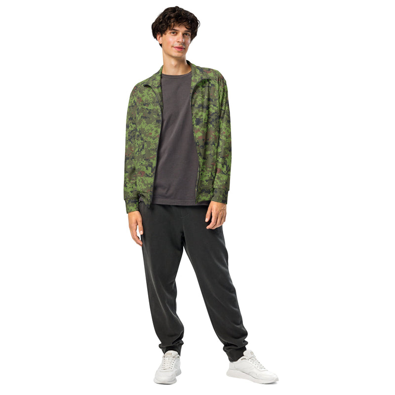 Estonian Digital Baltic Woodland CAMO Unisex Track Jacket
