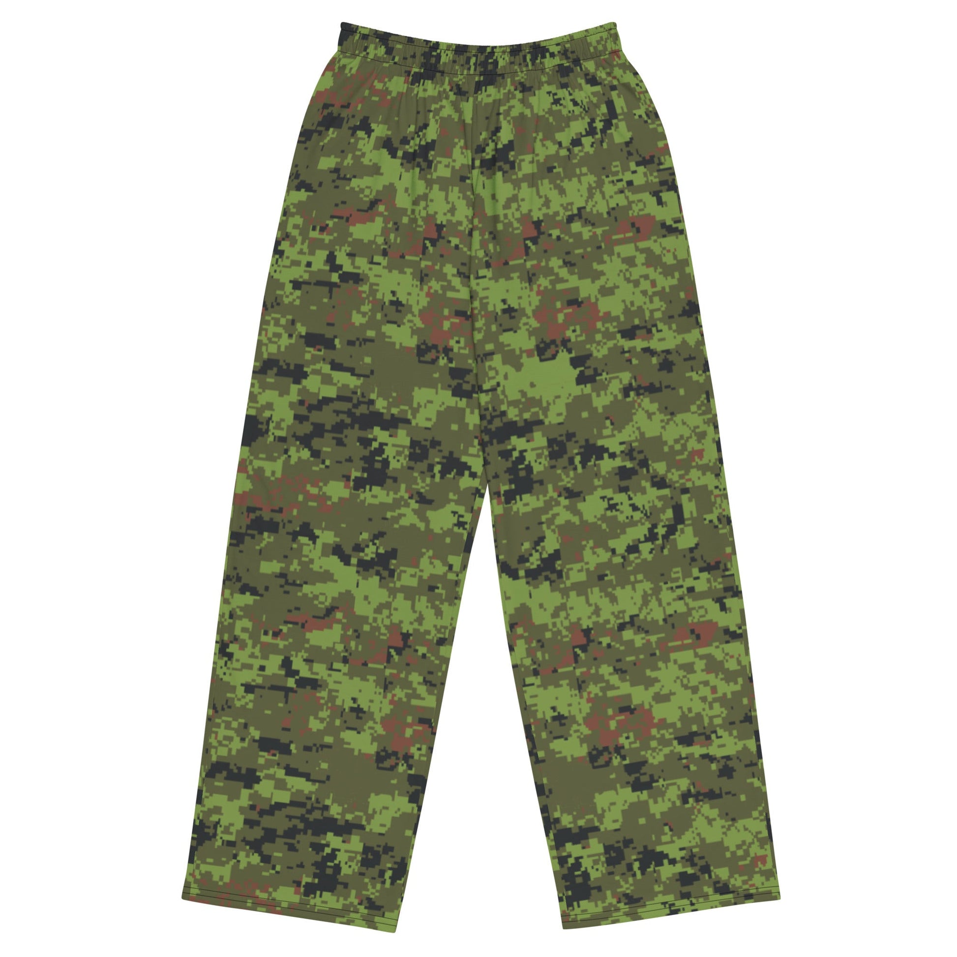 Estonian Digital CAMO unisex wide-leg pants - 2XS - Wide-leg Pants