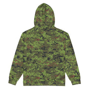 Digital Baltic Woodland CAMO Unisex Zip Hoodie