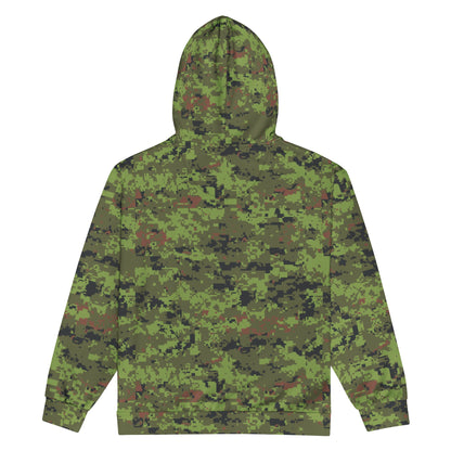 Estonian Digital CAMO Unisex zip hoodie - Zip Hoodies