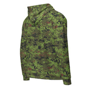 Digital Baltic Woodland CAMO Unisex Zip Hoodie