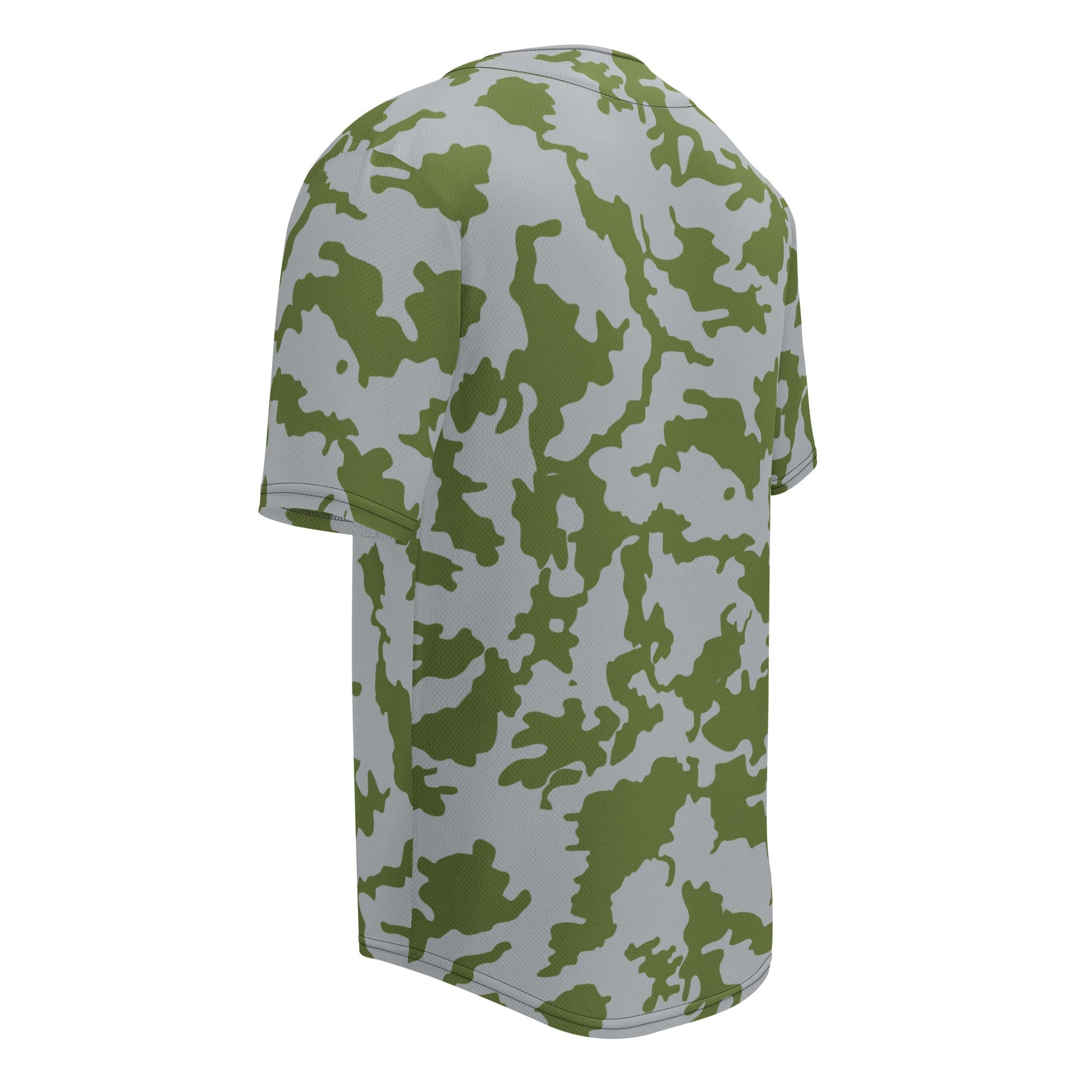 Fallout 3 Operation Anchorage Snow CAMO baseball jersey - Baseball Jerseys