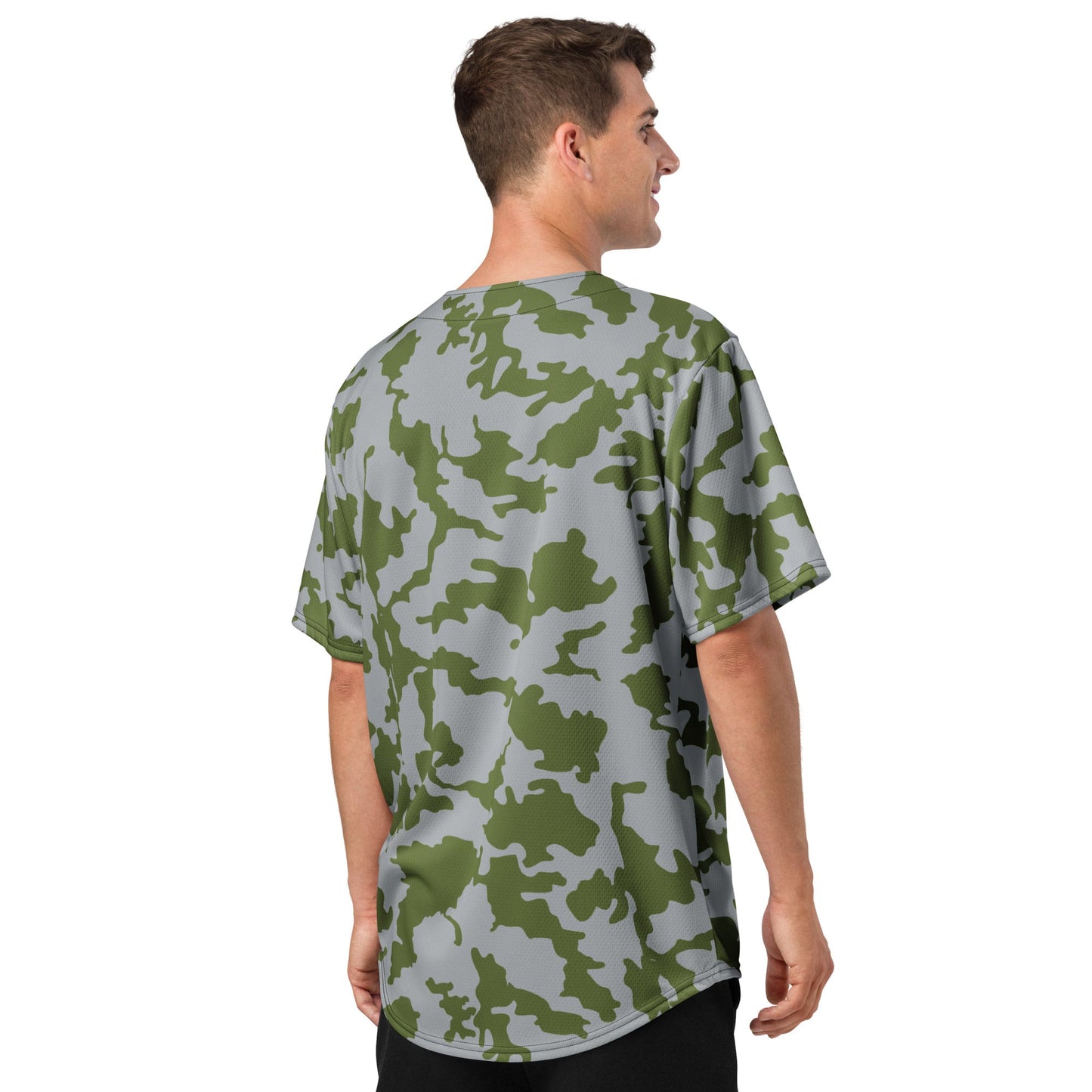 Fallout 3 Operation Anchorage Snow CAMO baseball jersey - Baseball Jerseys