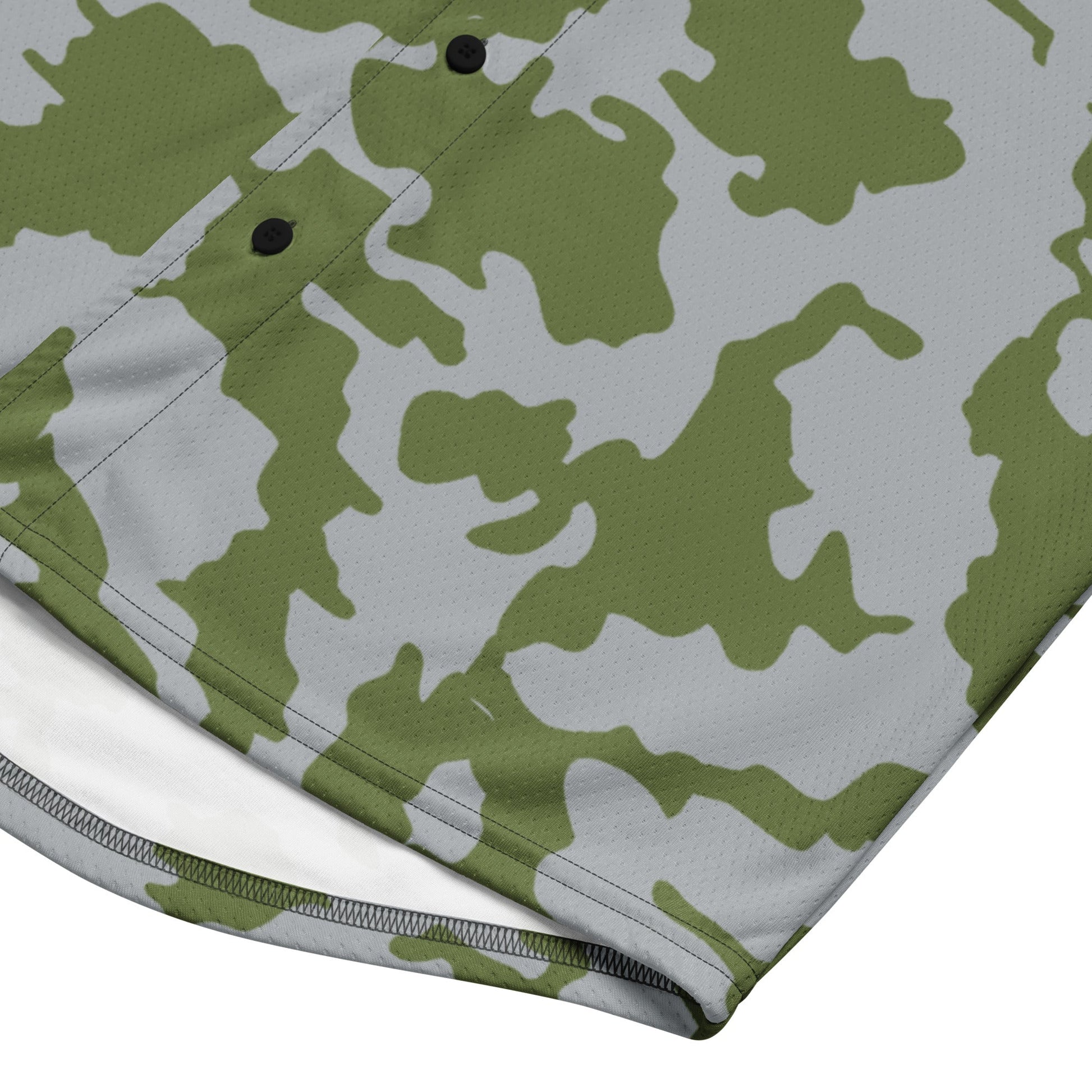 Fallout 3 Operation Anchorage Snow CAMO baseball jersey - Baseball Jerseys