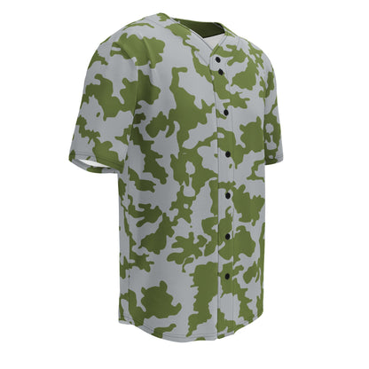 Fallout 3 Operation Anchorage Snow CAMO baseball jersey - Baseball Jerseys
