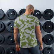 Frozen Front CAMO Mens Athletic T-Shirt - Shirt
