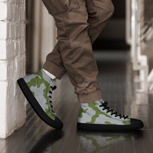 Frozen Front CAMO Mens High-Top Canvas Shoes - 5