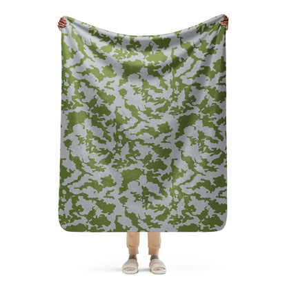 Fallout 3 Operation Anchorage Snow CAMO Sherpa blanket - 50″×60″ - Blanket