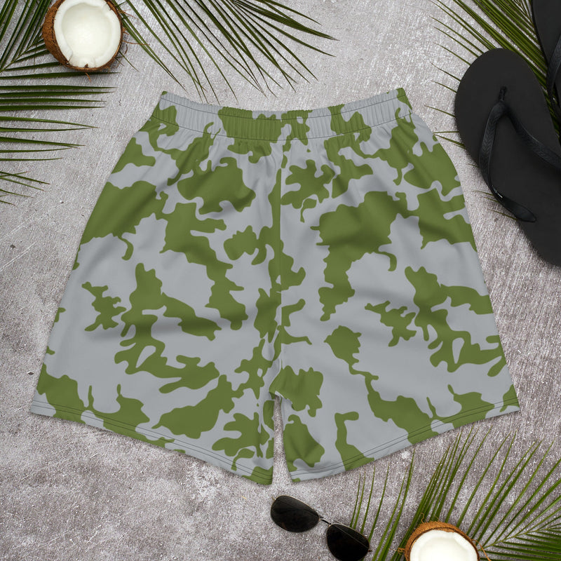 Frozen Front CAMO Unisex Athletic Long Shorts