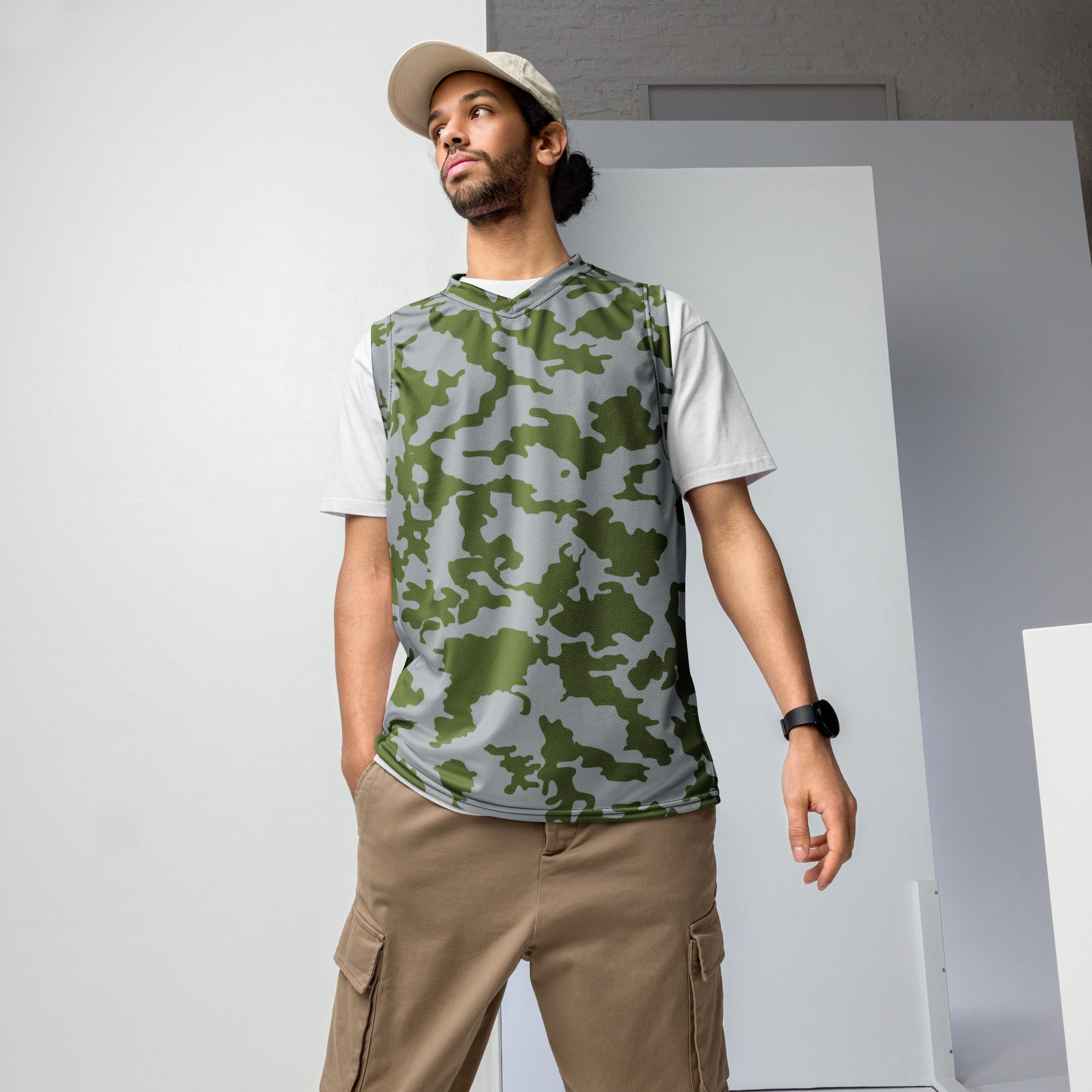 Fallout Snow Track Jacket CAMO HQ - Fallout 3 Operation Anchorage Snow CAMO Unisex Basketball ...