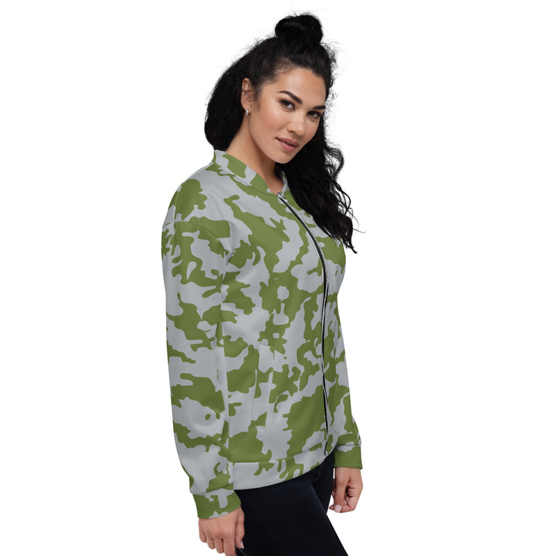 Frozen Front CAMO Unisex Bomber Jacket