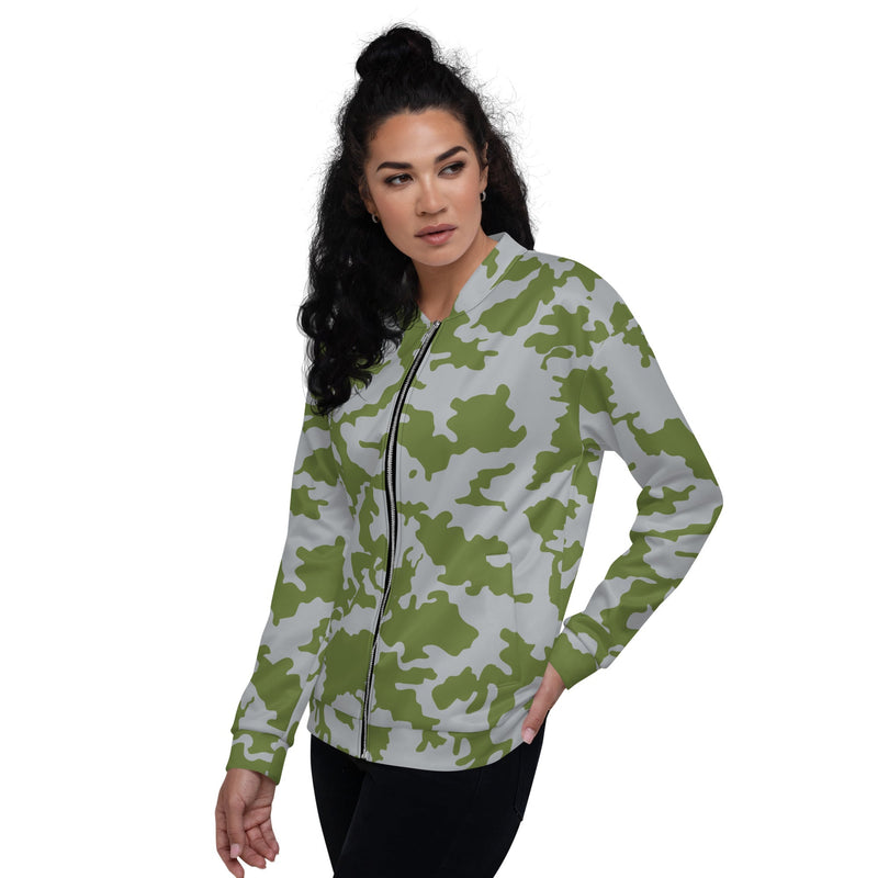 Frozen Front CAMO Unisex Bomber Jacket