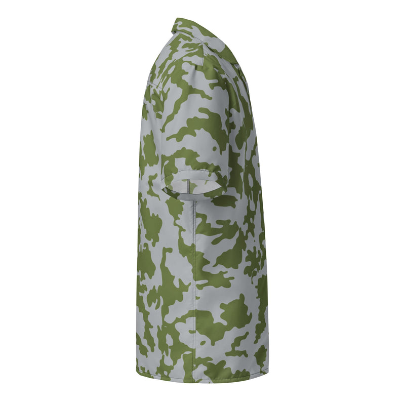 Frozen Front CAMO Unisex Short-Sleeve Button Shirt - Button-Up