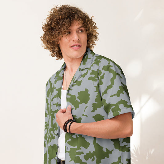 Fallout 3 Operation Anchorage Snow CAMO Unisex button shirt - Button Shirts