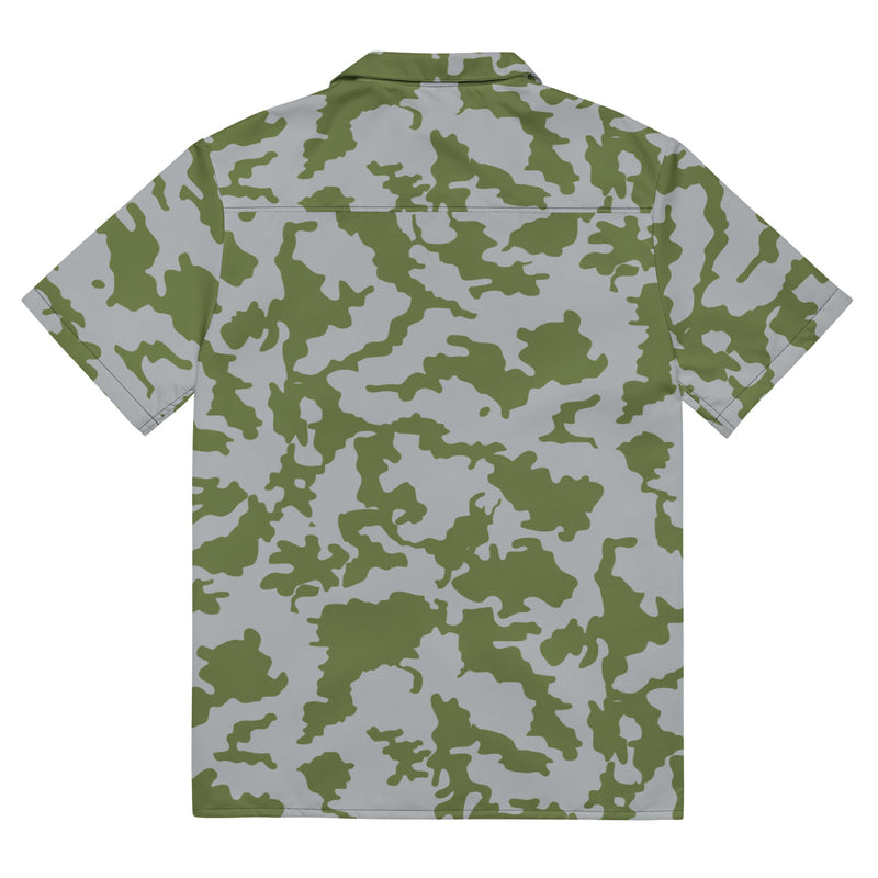 Frozen Front CAMO Unisex Short-Sleeve Button Shirt - Button-Up