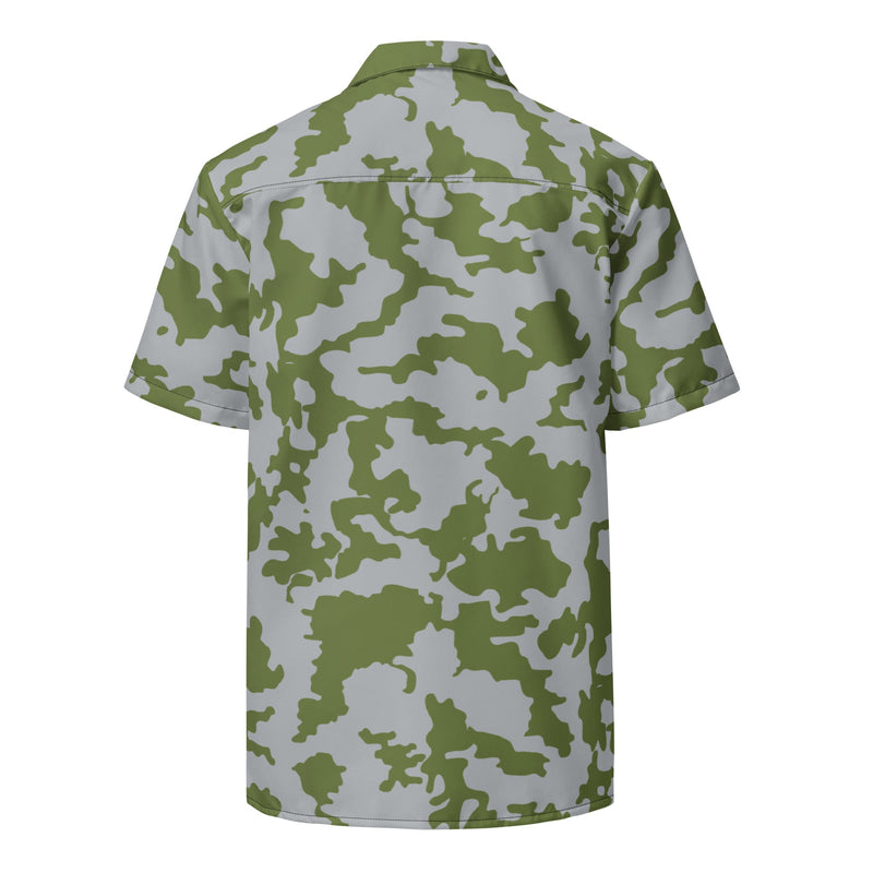 Frozen Front CAMO Unisex Short-Sleeve Button Shirt - Button-Up