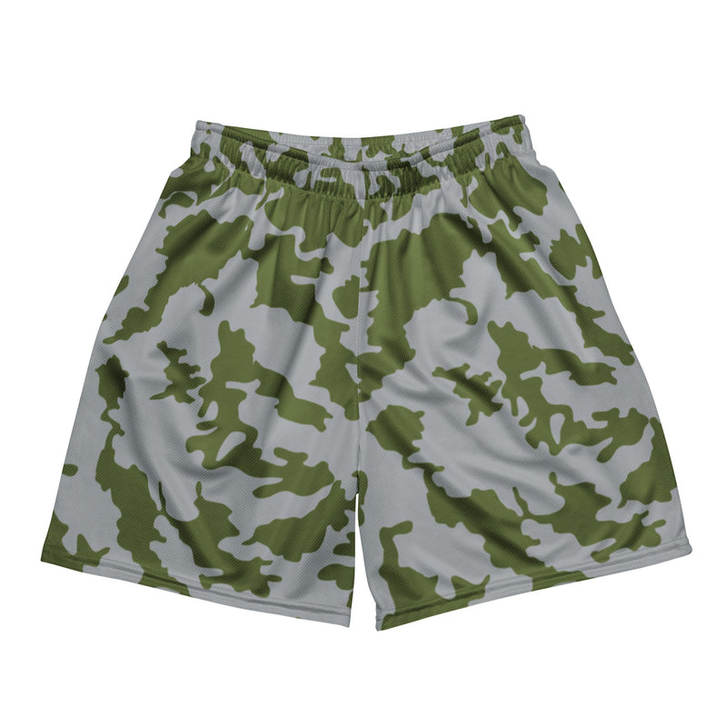 Frozen Front CAMO Unisex Mesh Shorts - 2XS