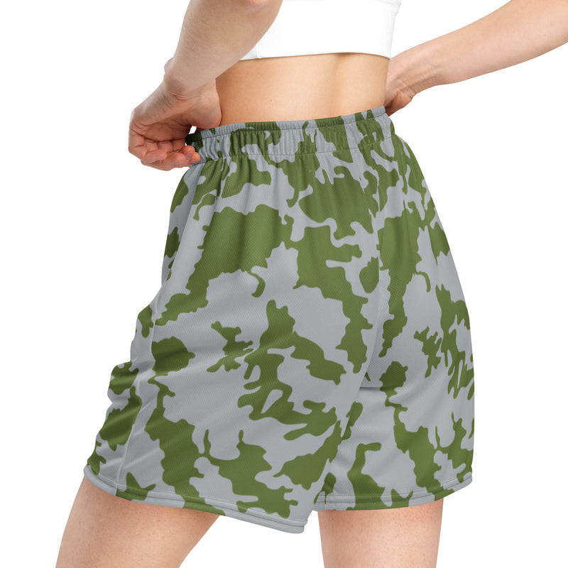Frozen Front CAMO Unisex Mesh Shorts