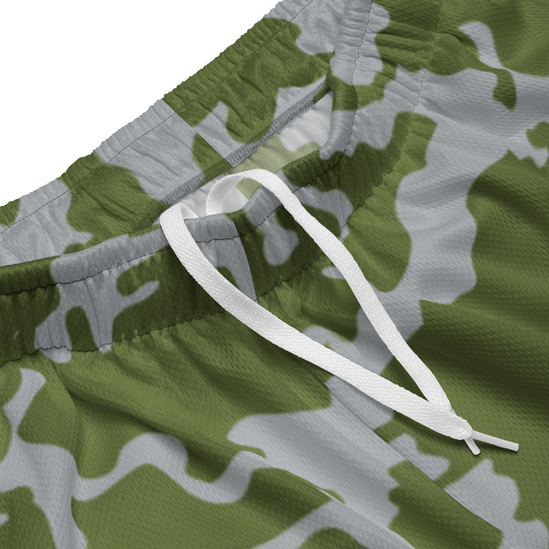 Frozen Front CAMO Unisex Mesh Shorts