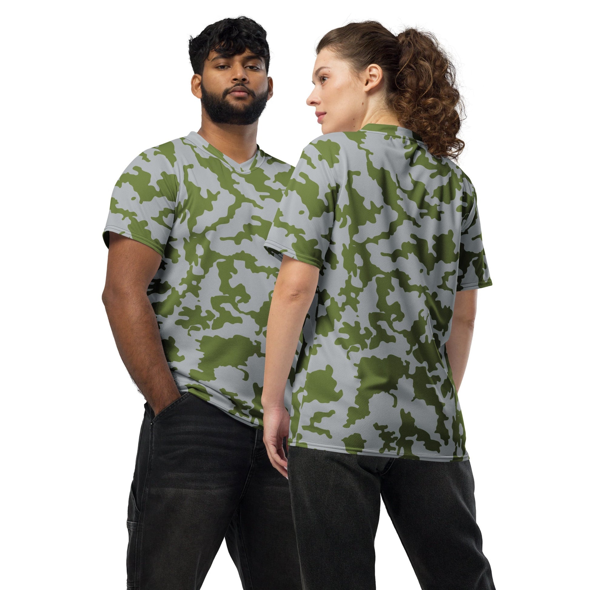 Fallout 3 Operation Anchorage Snow CAMO Unisex Sports Jersey - 2XS
