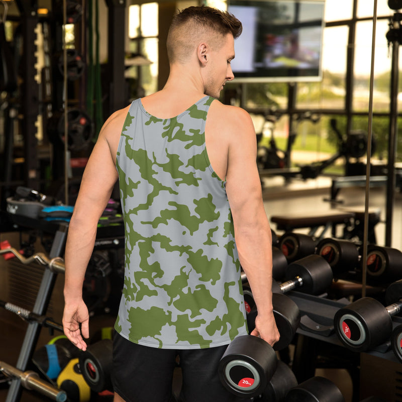 Frozen Front CAMO Unisex Tank Top
