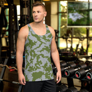Frozen Front CAMO Unisex Tank Top - XS