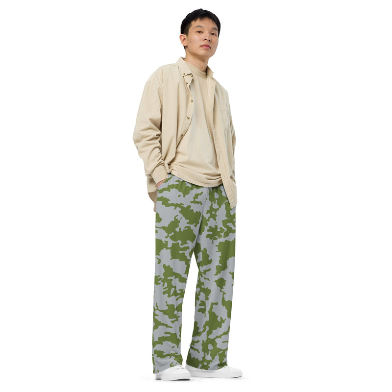 Frozen Front CAMO Unisex Wide-Leg Leisure Pants