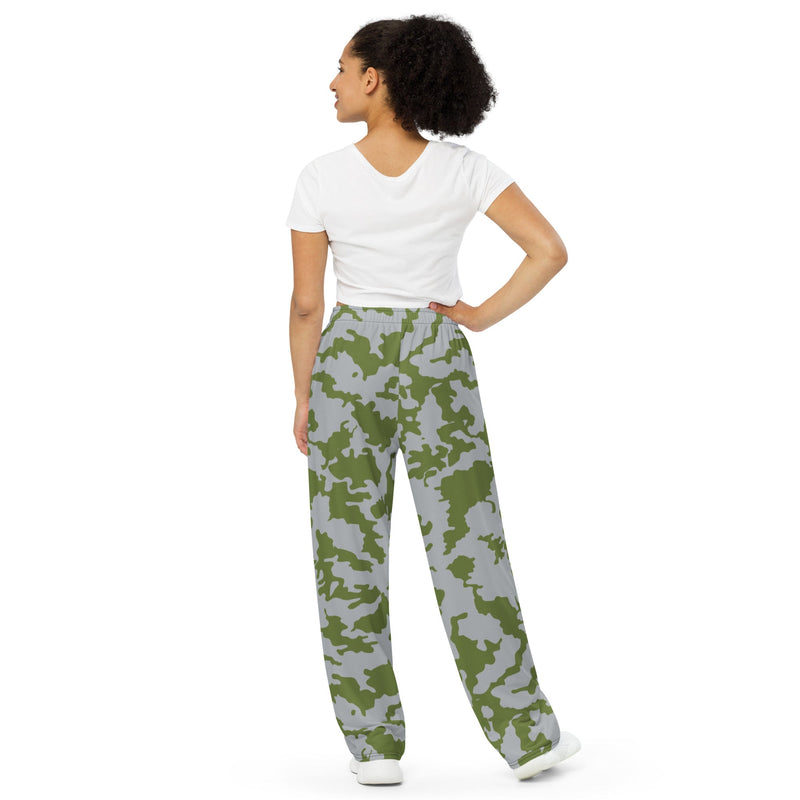 Frozen Front CAMO Unisex Wide-Leg Leisure Pants