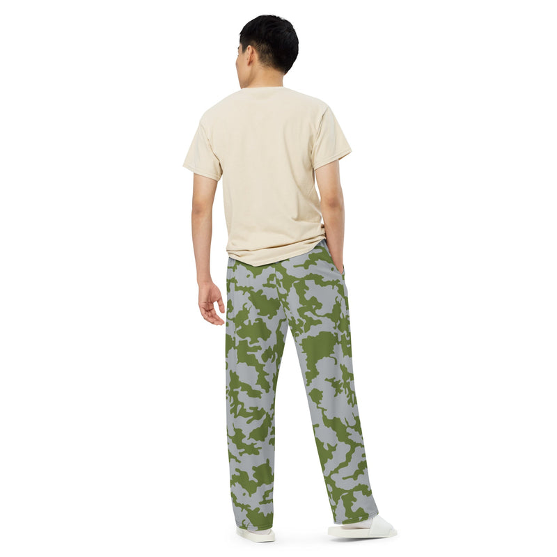 Frozen Front CAMO Unisex Wide-Leg Leisure Pants