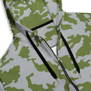 Frozen Front CAMO Unisex Zip Hoodie