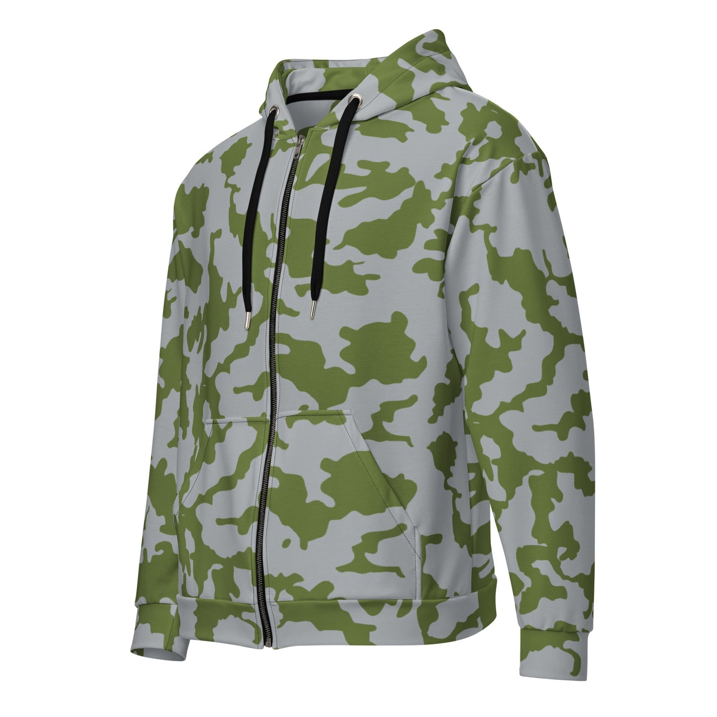 Fallout 3 Operation Anchorage Snow CAMO Unisex Zip Hoodie