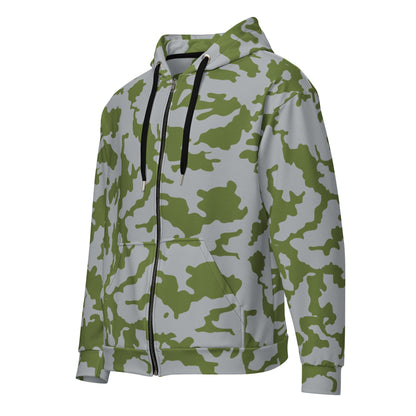 Fallout 3 Operation Anchorage Snow CAMO Unisex Zip Hoodie