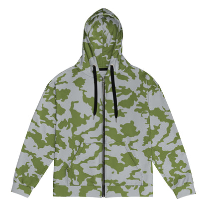 Fallout 3 Operation Anchorage Snow CAMO Unisex Zip Hoodie - 2XS