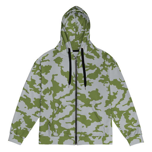 Frozen Front CAMO Unisex Zip Hoodie - 2XS