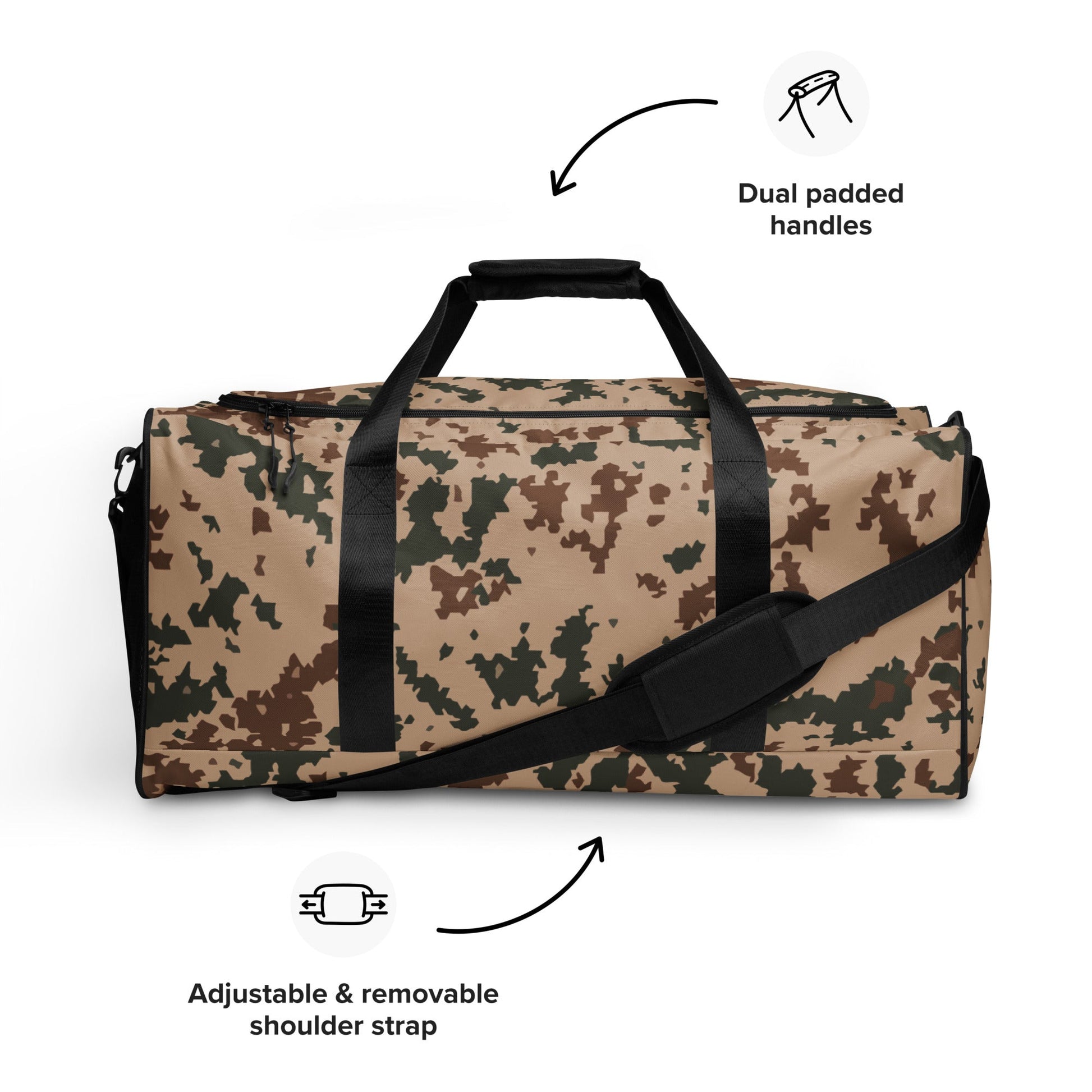 Finnish Hellepuku Desert CAMO Duffle bag - Bags