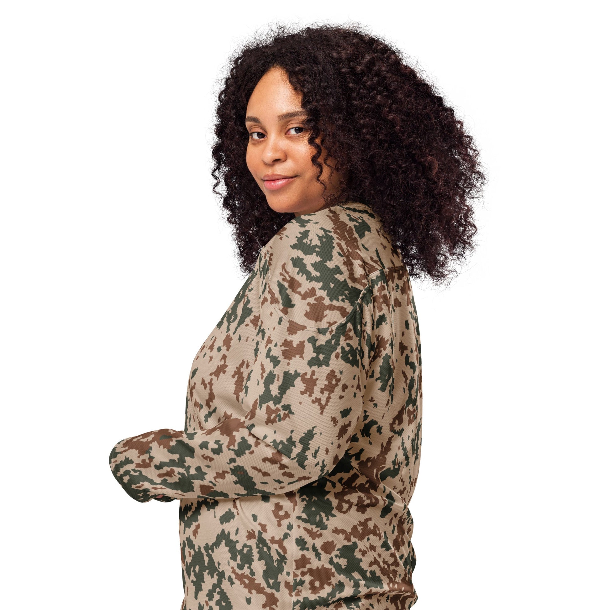 Finnish Hellepuku Desert CAMO hockey fan jersey Hockey Jerseys