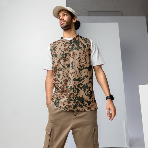 Hellepuku Desert CAMO Unisex Basketball Jersey - 2XS