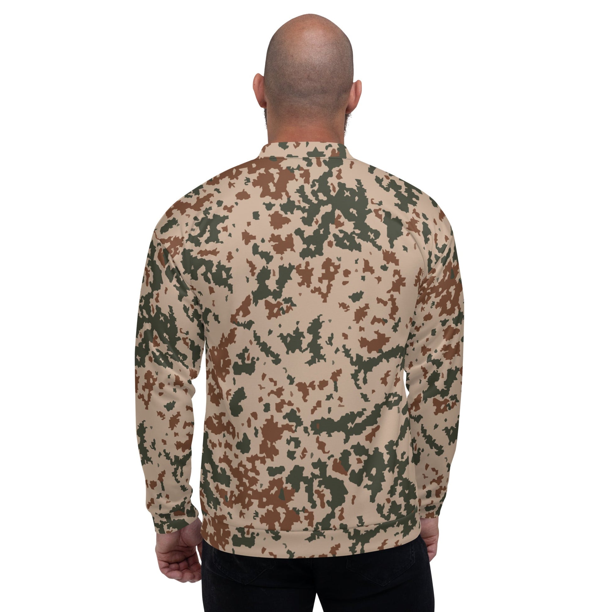 Finnish Hellepuku Desert CAMO Unisex Bomber Jacket - Jackets