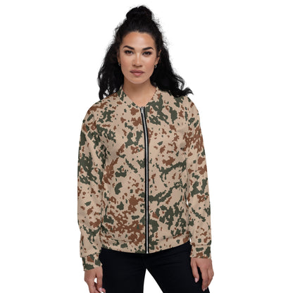 Finnish Hellepuku Desert CAMO Unisex Bomber Jacket - Jackets