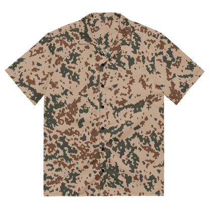 Finnish Hellepuku Desert CAMO Unisex button shirt 2XS Button Shirts