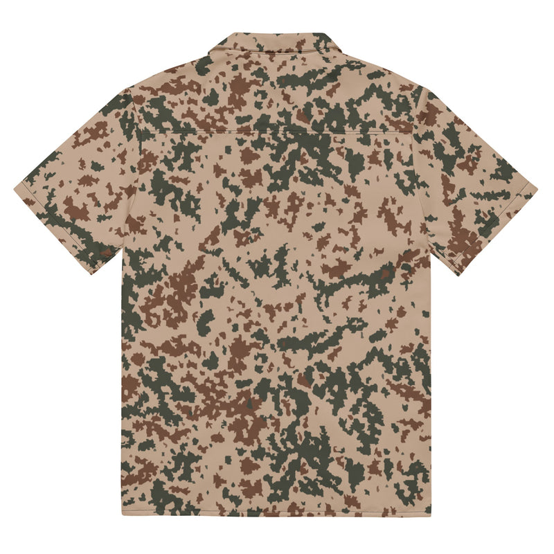 Hellepuku Desert CAMO Unisex Short-Sleeve Button Shirt - Button-Up