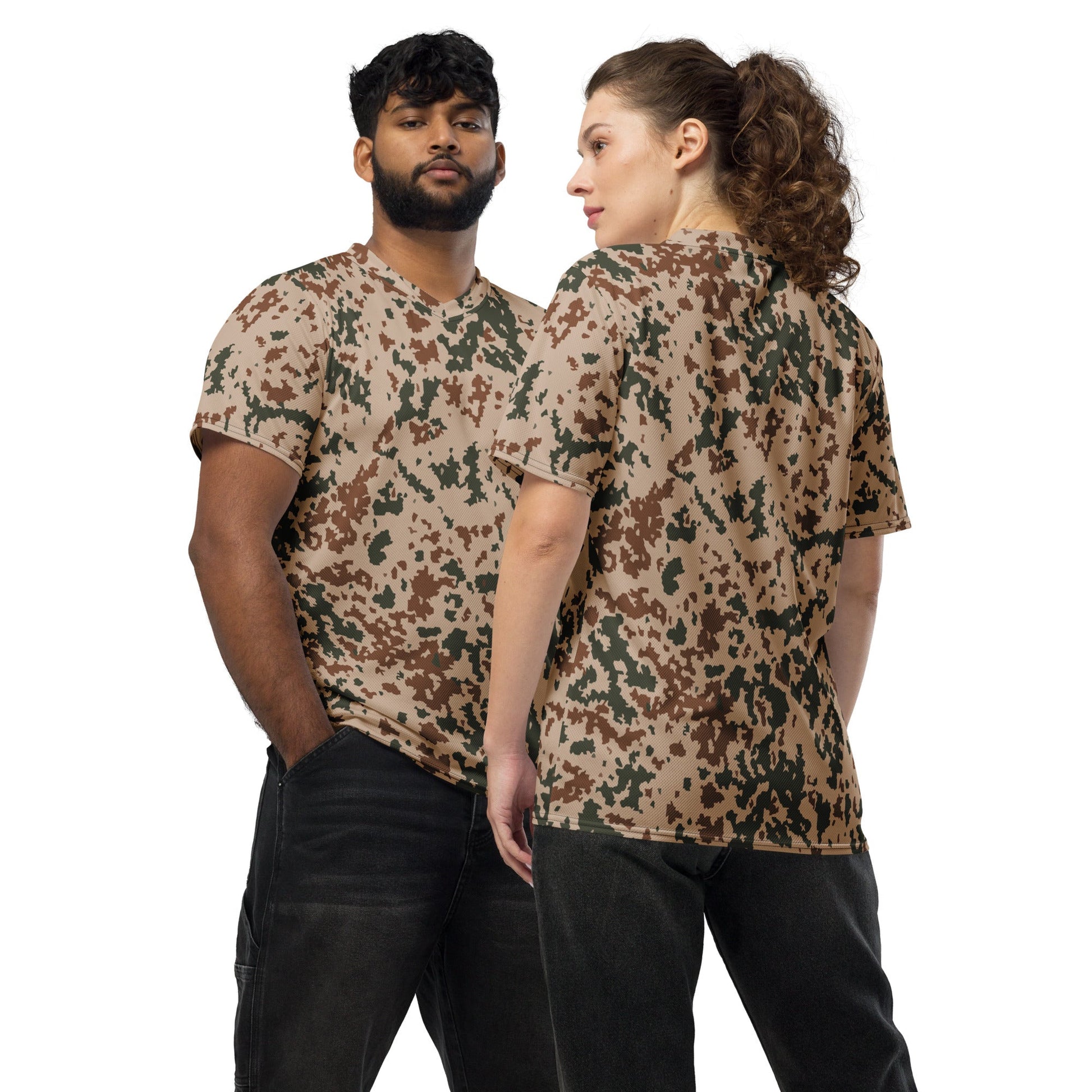 Finnish Hellepuku Desert CAMO unisex sports jersey 2XS Sports Jerseys