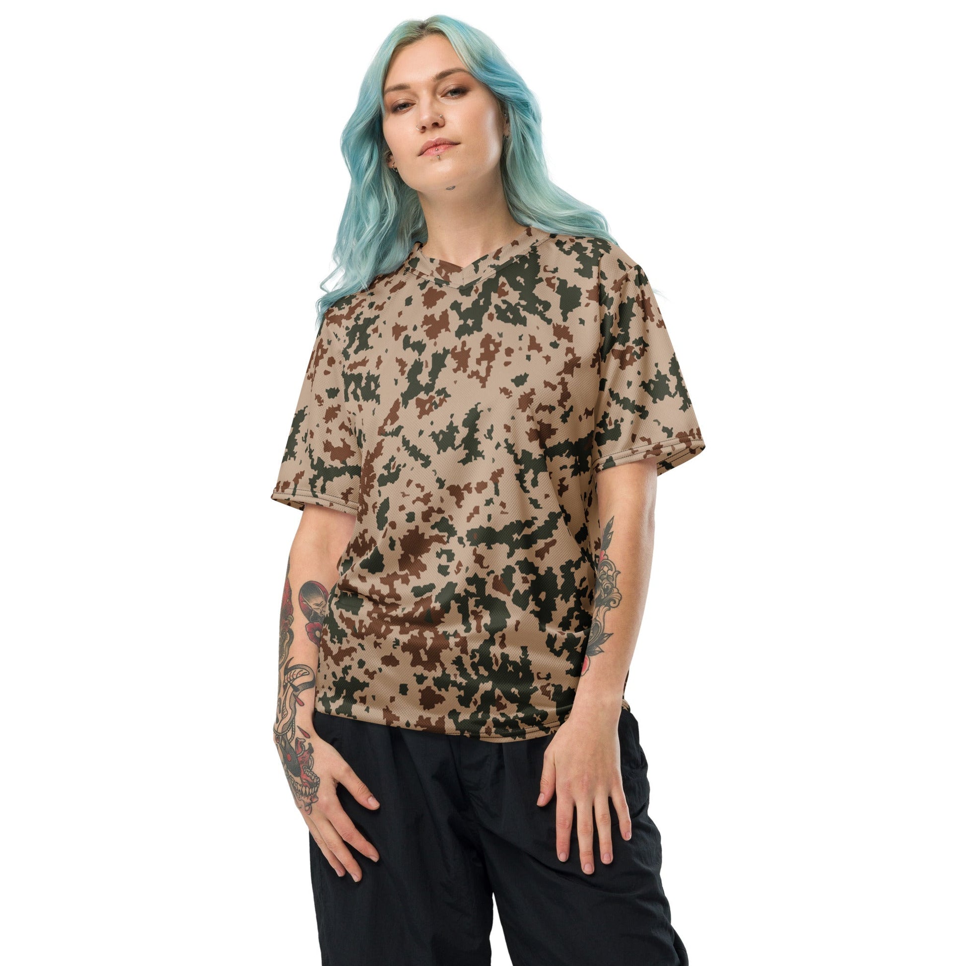 Finnish Hellepuku Desert CAMO unisex sports jersey Sports Jerseys