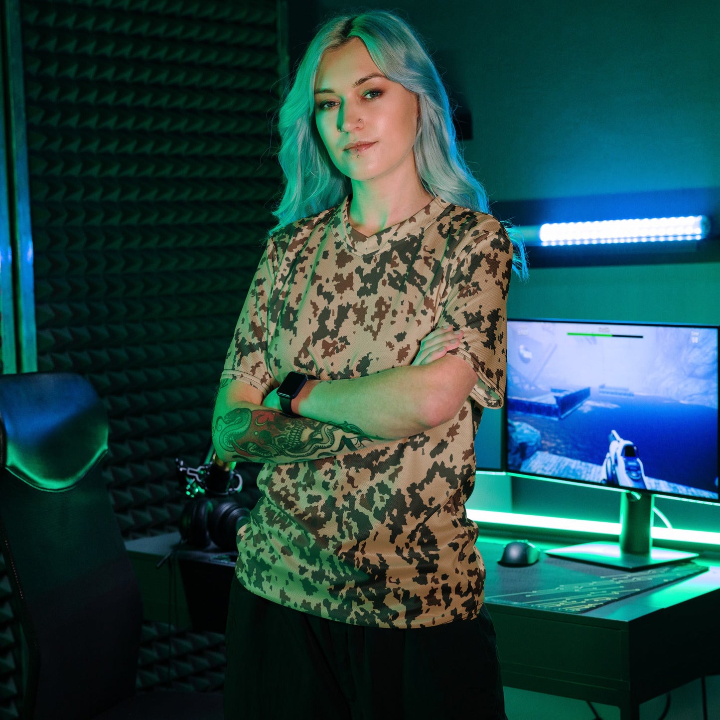 Finnish Hellepuku Desert CAMO unisex sports jersey Sports Jerseys