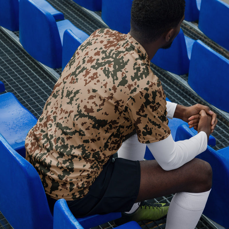 Hellepuku Desert CAMO Unisex Sports Jersey