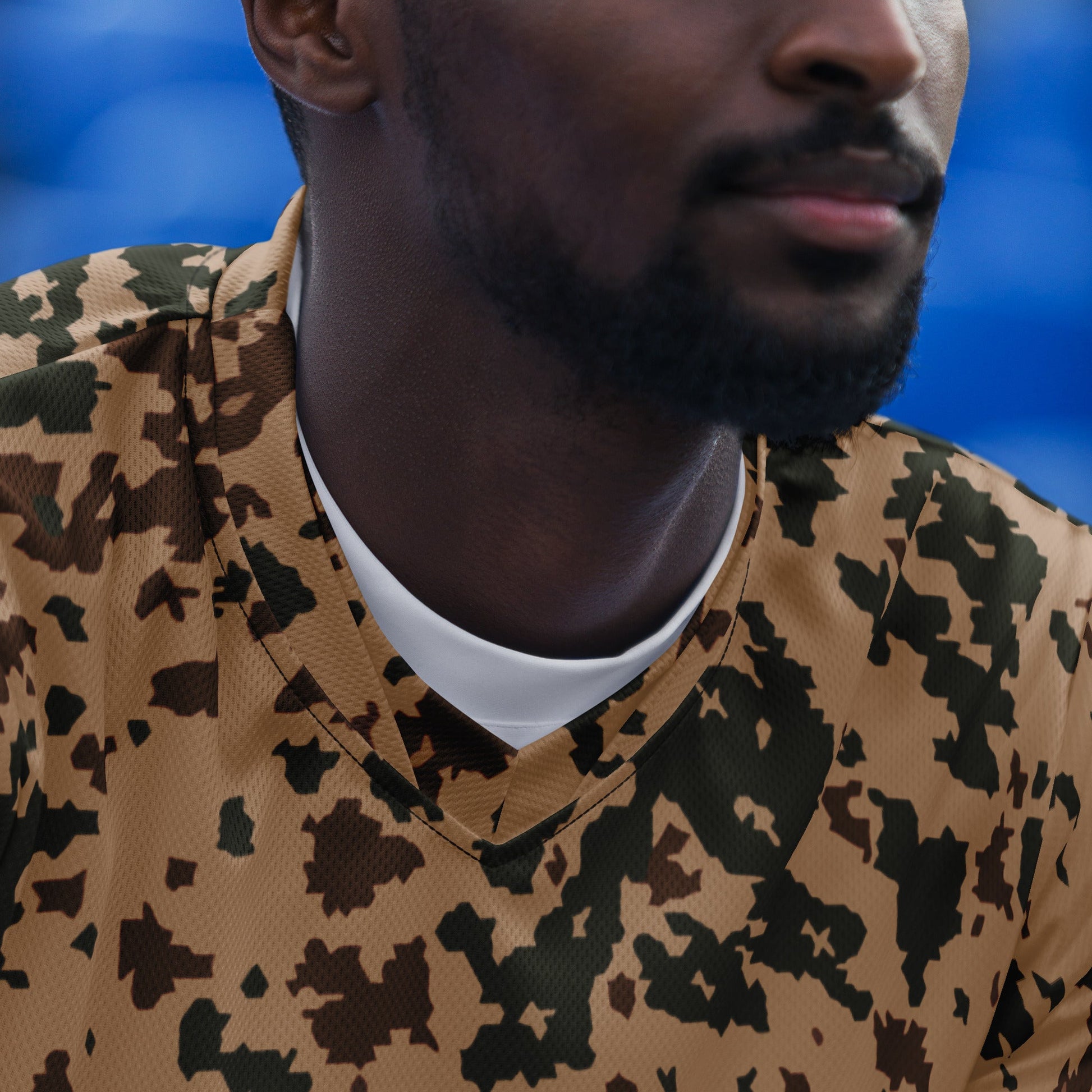 Finnish Hellepuku Desert CAMO unisex sports jersey Sports Jerseys